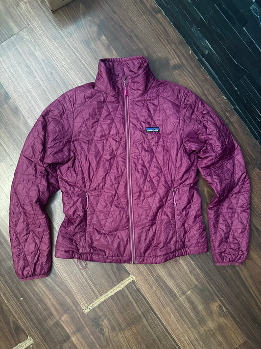 Primaloft Jacke von Patagonia (M Damen) Nano Puff lila