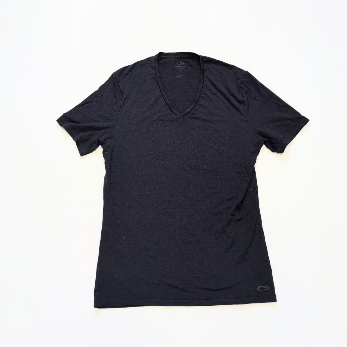 T-Shirt von Icebreaker Merino (L Damen) marineblau