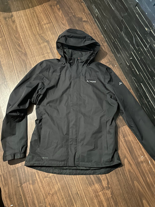 Regen Jacke von Vaude (XL Herren) schwarz