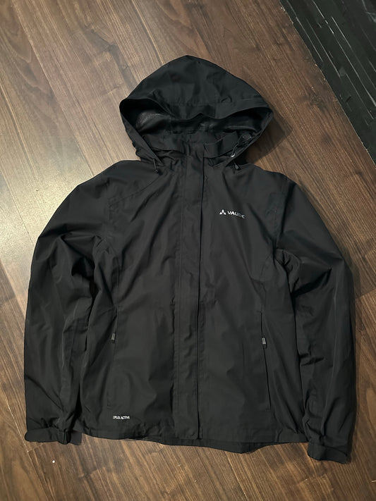 Outdoor Regen Jacke von Vaude (M Damen) schwarz