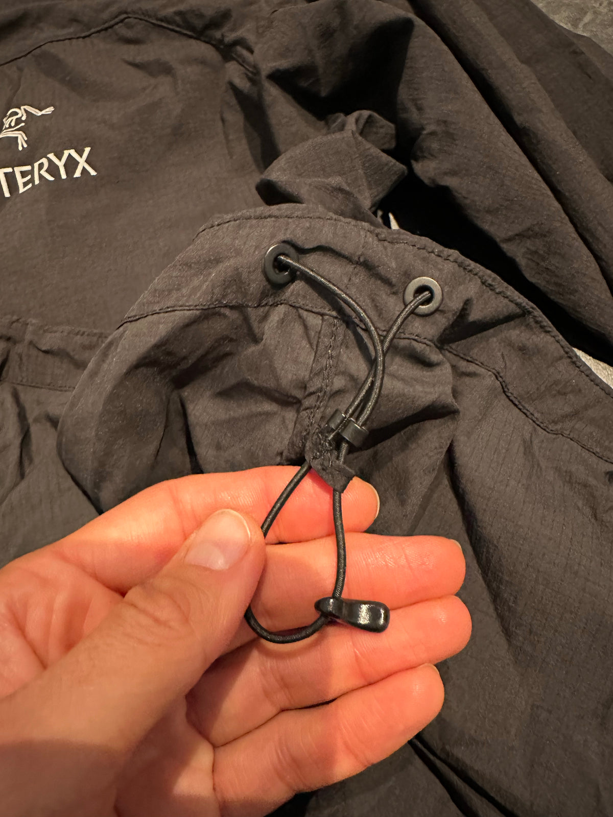 Jacke Arcteryx Squamish /Nodin (Herren M) schwarz