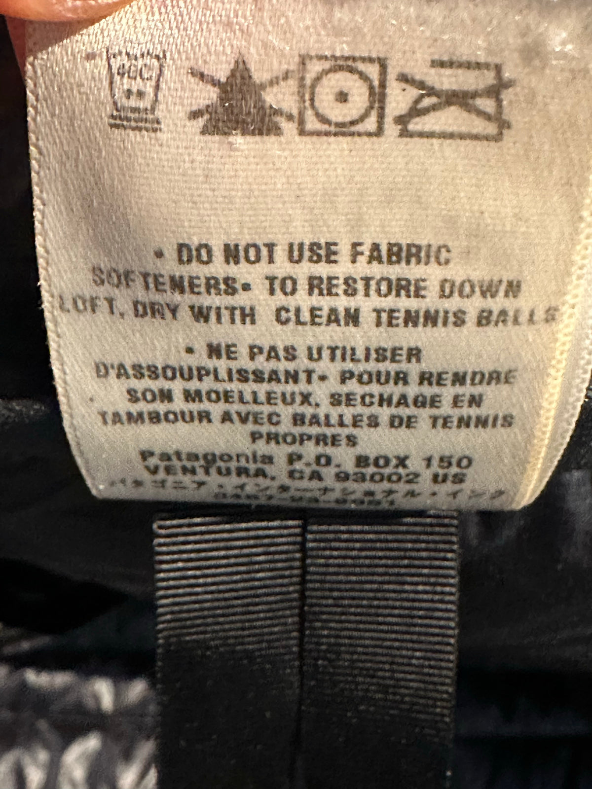 Patagonia Daunen Jacke (L Damen) Insulation schwarz