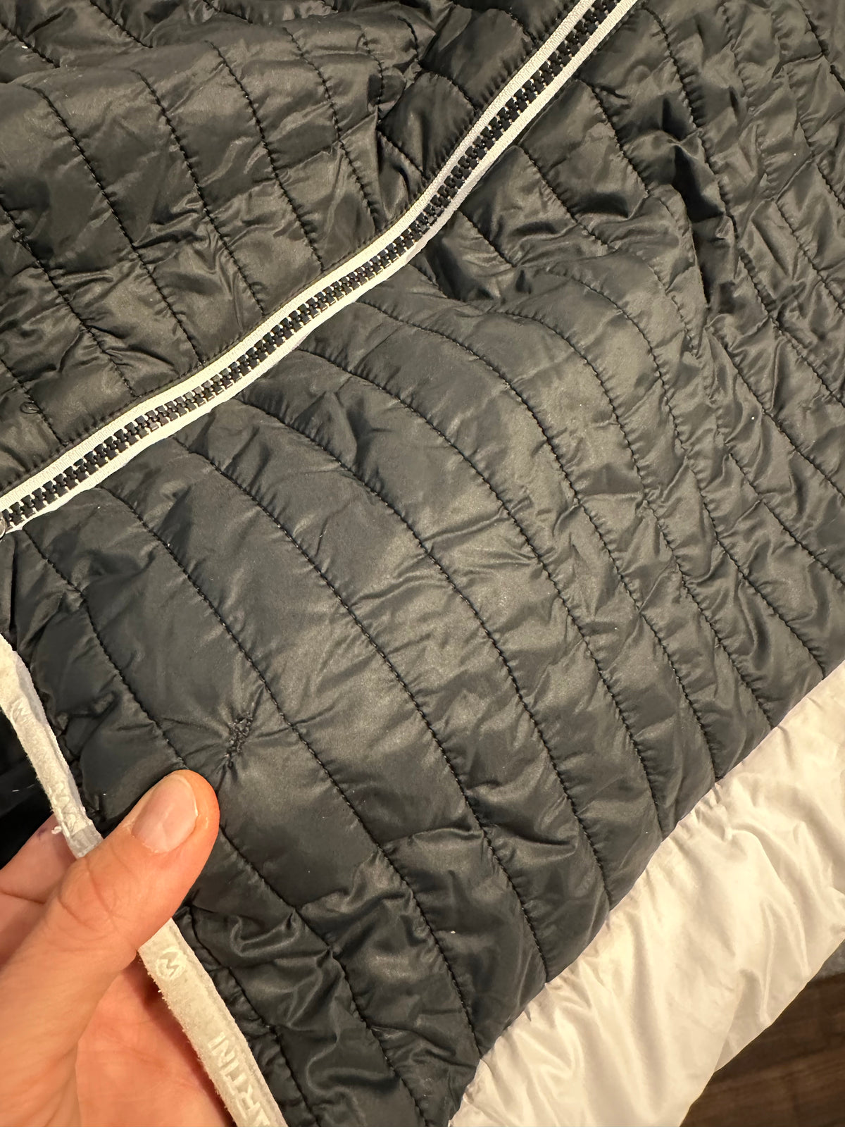 Stepp-Jacke von Martini (M Herren) blau schwarz - wanderlich.com