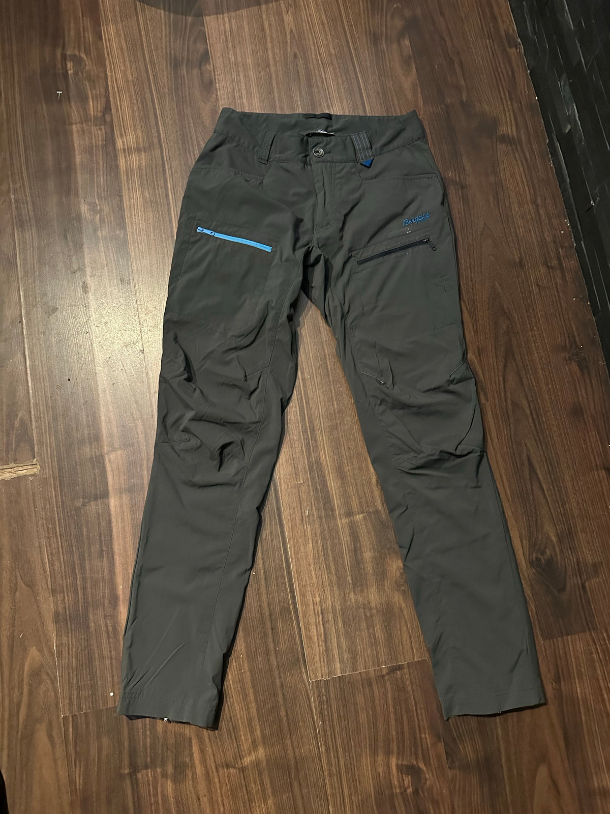 Softshell Hose von Bergans (S Herren) Tourenhose blau khaki