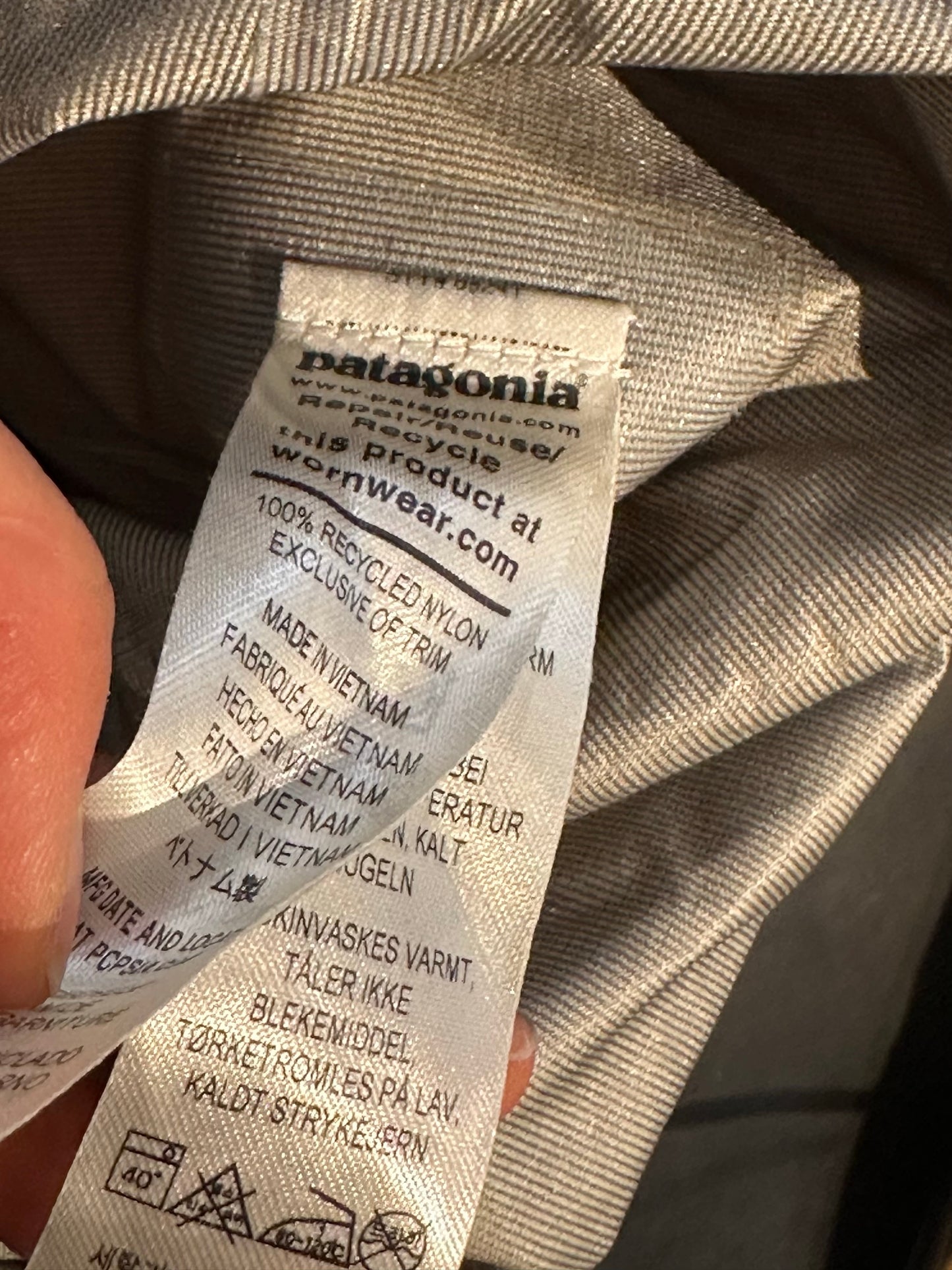 Regen Jacke Patagonia (S Herren) Torrent Shell gelb