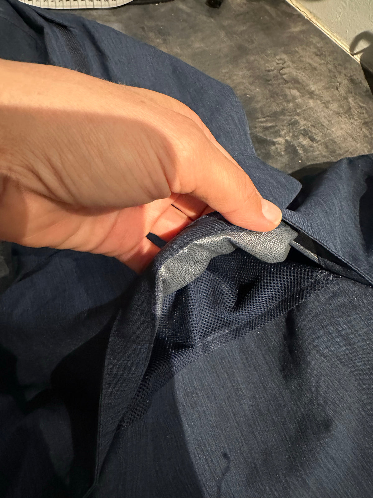Regen Jacke von Vaude (XXL Damen ) marineblau