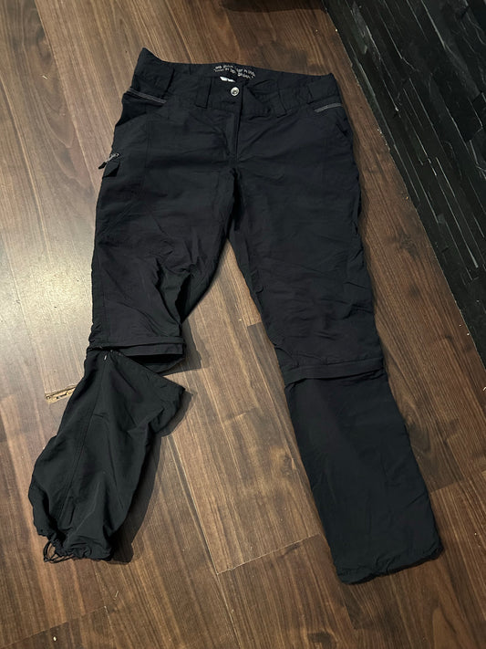 Zip Off Trekking Hose Vaude 2 in 1 (M-L Damen) schwarz