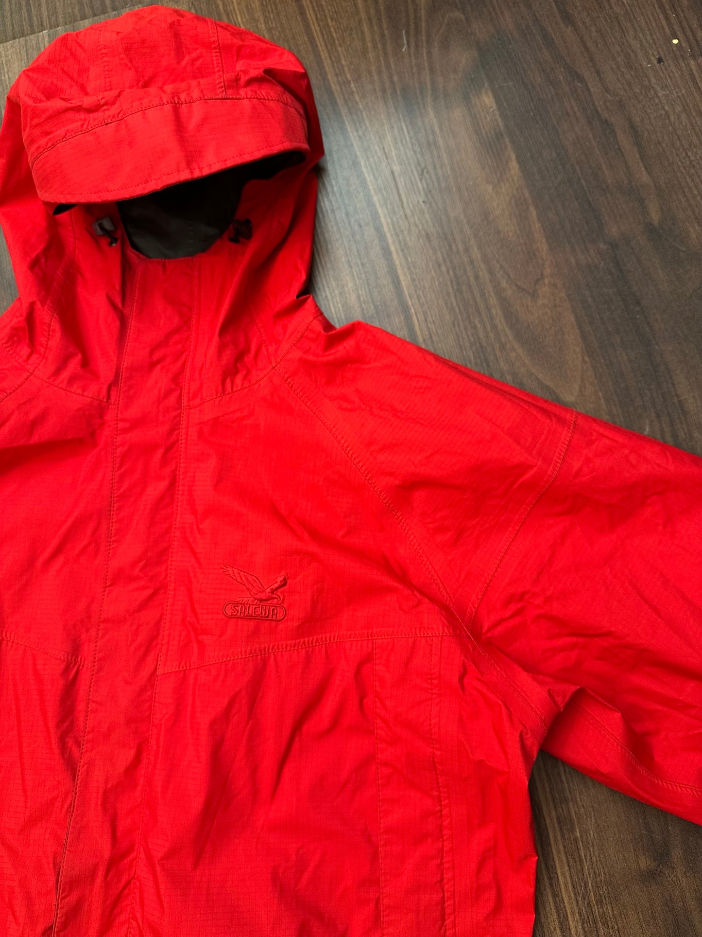 Regen Jacke von Salewa (XL Damen) Goretex rot