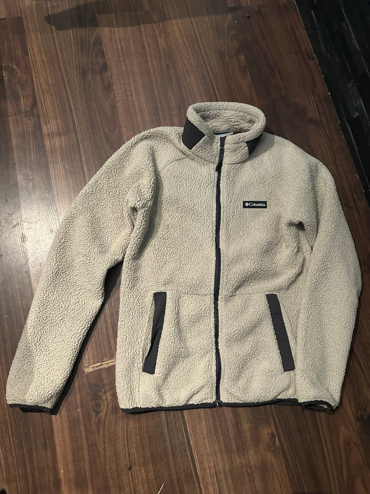 Fleece Jacke Columbia (S Herren) creme