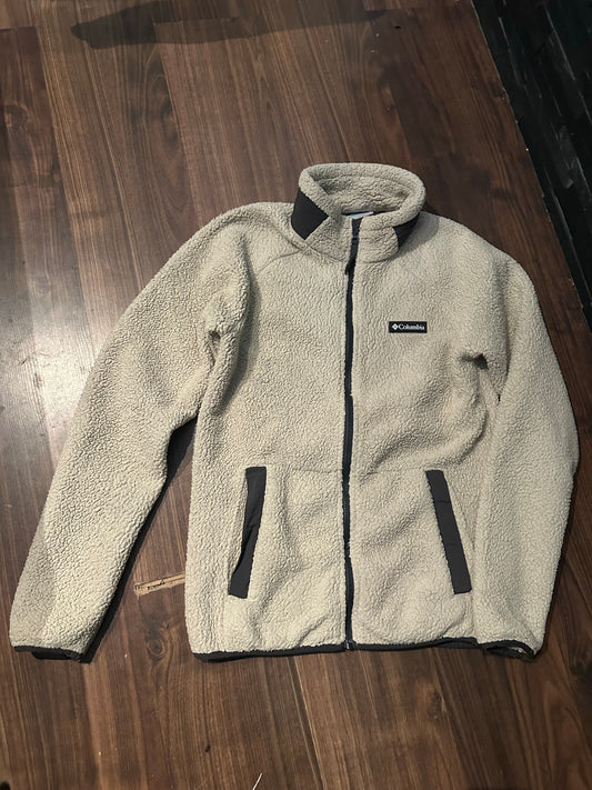 Fleece Jacke Columbia (S Herren) creme