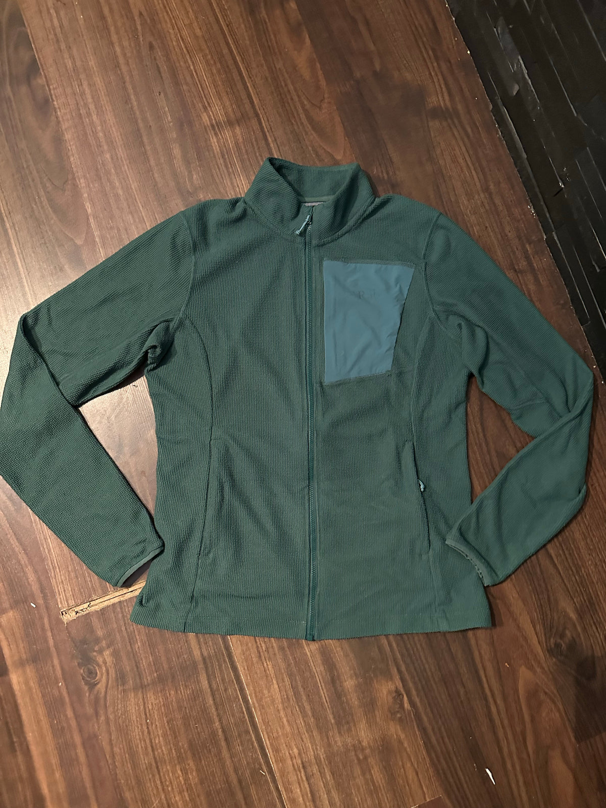 Fleecejacke Rab (M Damen) Zipper Hoodie grün