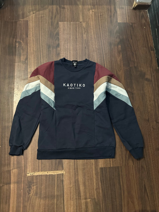 Pullover von Kaotiko (XS Damen) Sweatshirt dunkelblau