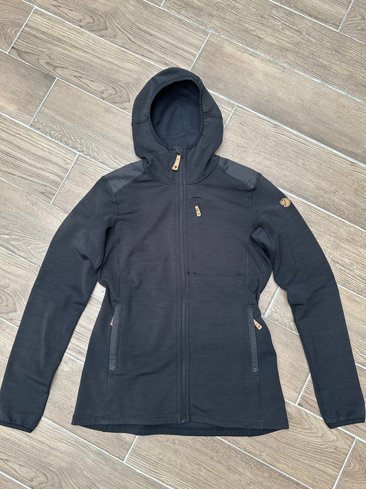 Fleece Jacke Fjällräven (M Damen) Zipper grau anthrazit