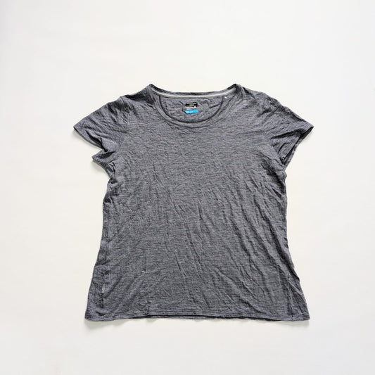 Merino T-Shirt Icebreaker cool lite (Damen XL) grau
