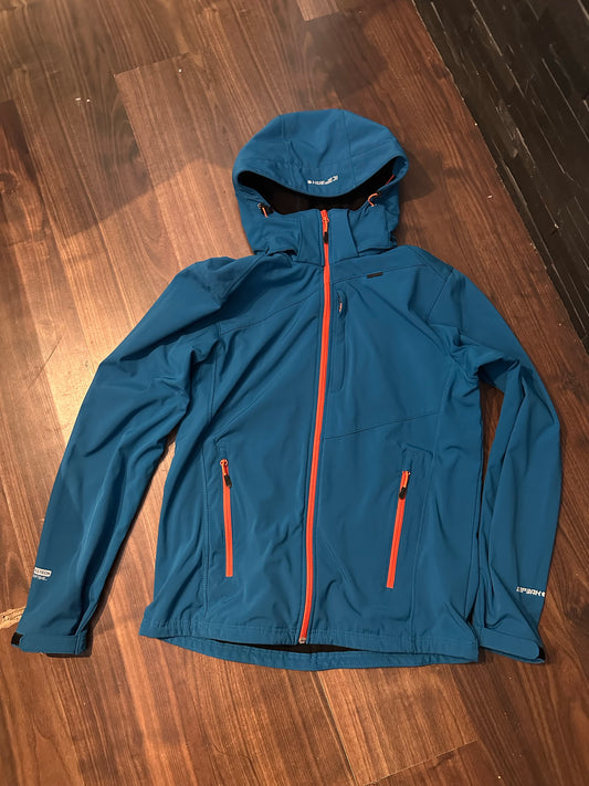 Softshell Regen Jacke Jack Wolfskin (M-L Herren) blau