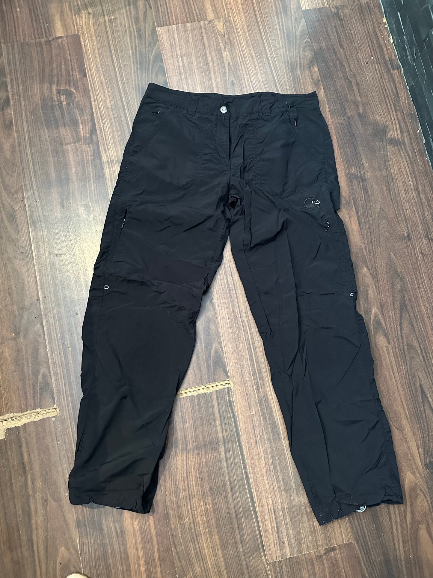 2-in-1 Hose Mammut (XL Damen) Zip-Off wasserabweisend schwarz