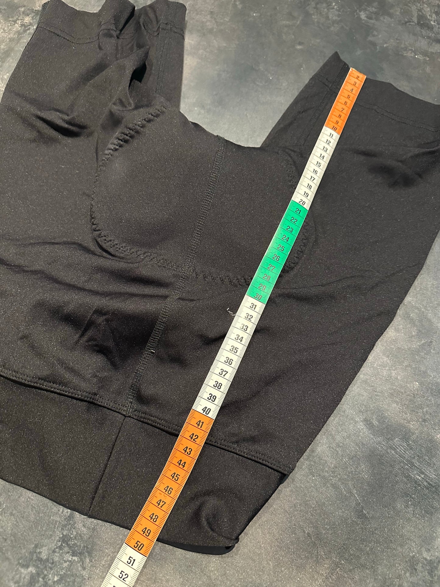 Halblange Radhose von Löffler (S-M Damen) schwarz mit Polster