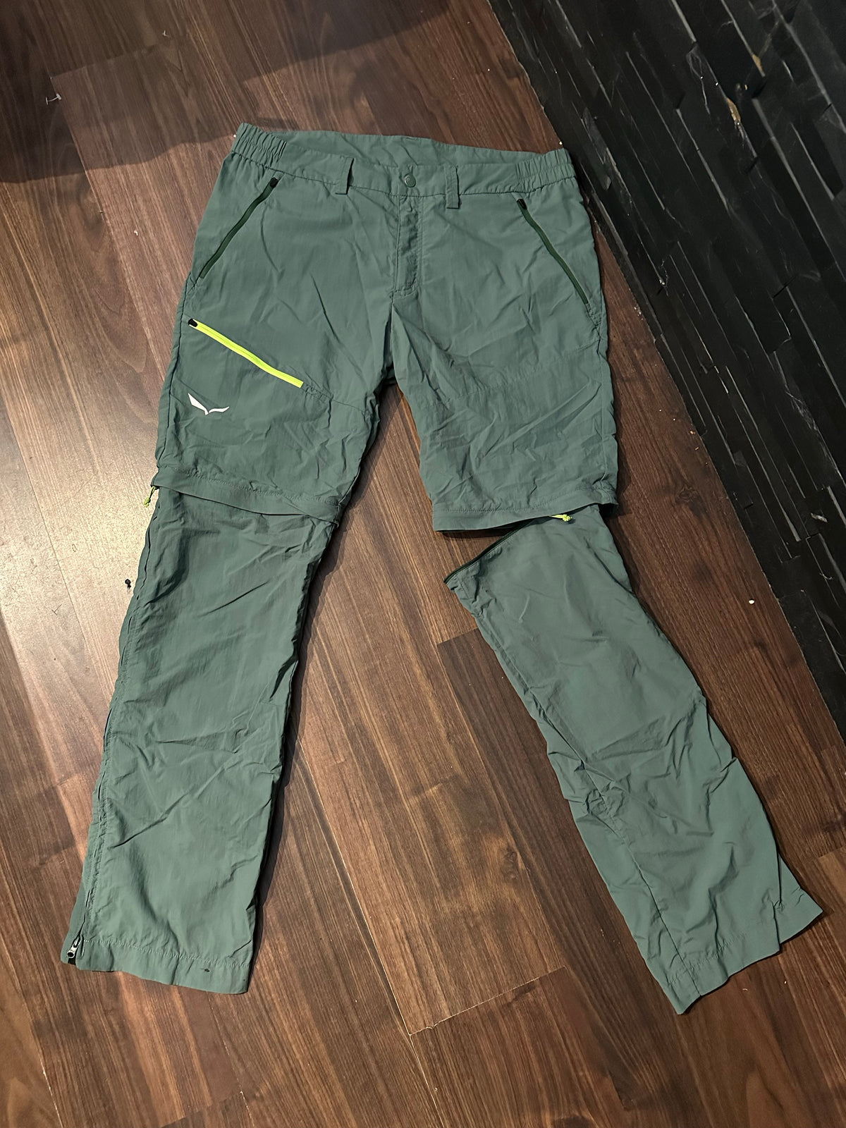 Zip Off Hose von Salewa ( L Herren ) 2in1 grün