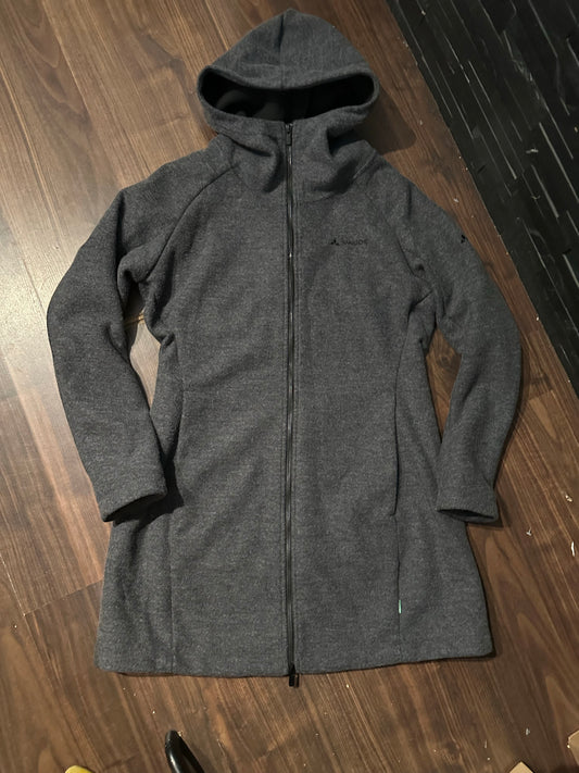 VAUDE Mantel (XL Damen) Damen aus Wolle grau