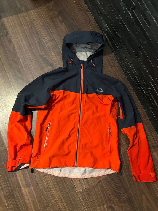 Regen Jacke McKinley (M Herren) orange schwarz