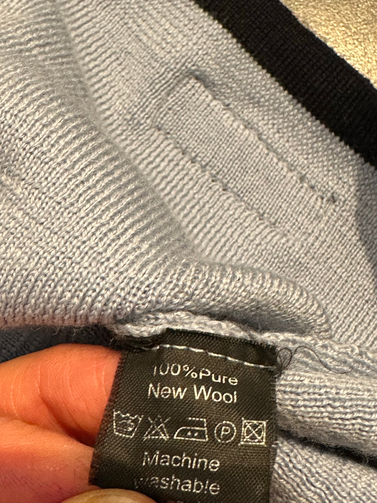 100% Wolle Dale of Norway Strickpullover (M Damen) hellblau
