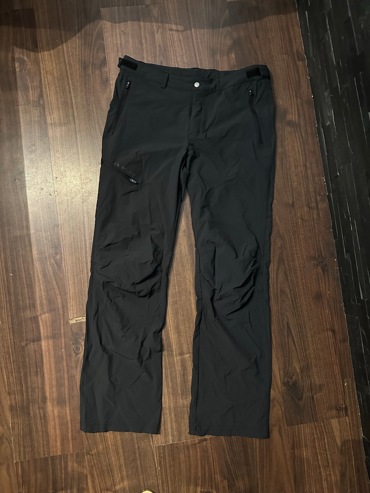 Trekking Hose Vaude (L Herren) Strech Softshell grau