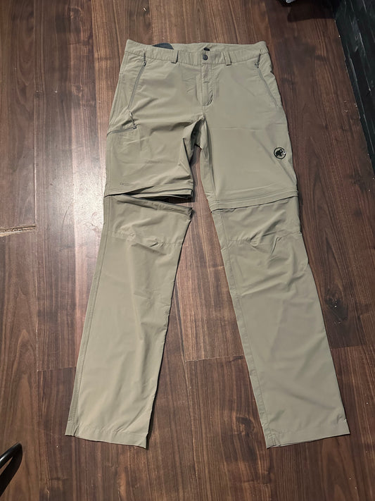 Funktions- Hose Mammut (XL Herren) Zip-Off creme - wanderlich.com