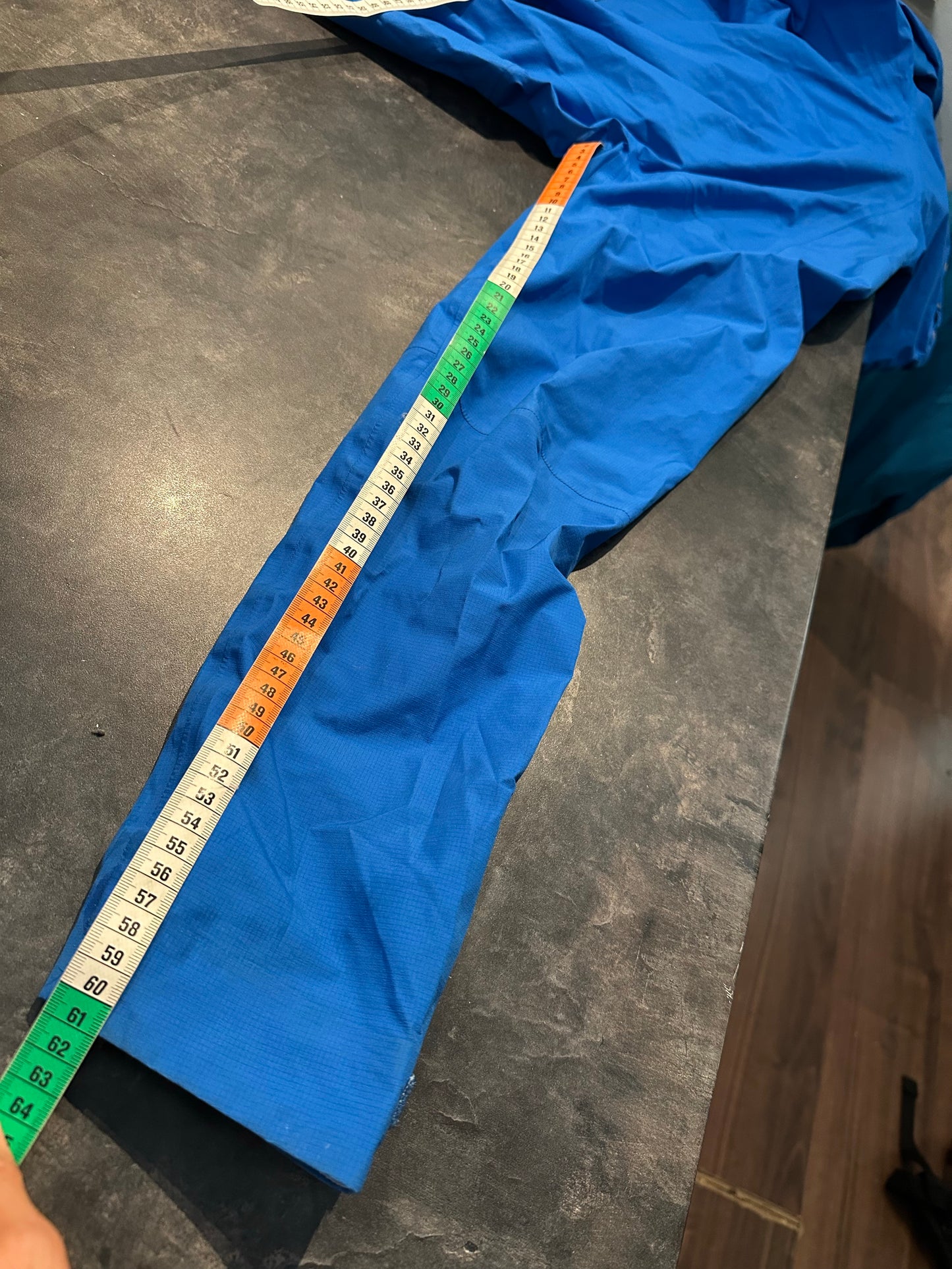 Regen Jacke von Salomon (L Herren) blau