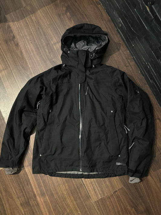 Hardshell Jacke von Mammut (L Herren) schwarz wasserdicht
