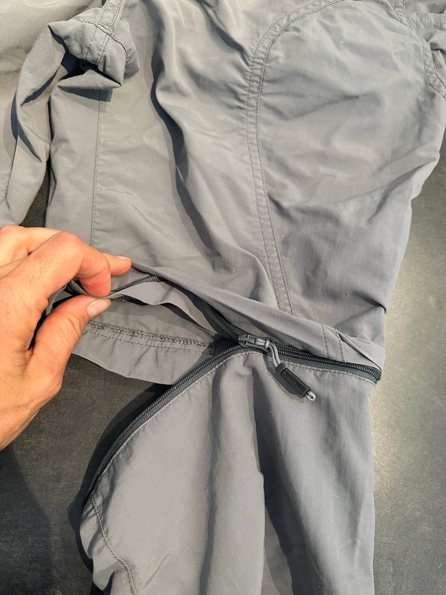Zip Off Hose von Salewa (S Damen ) 2in1 grau