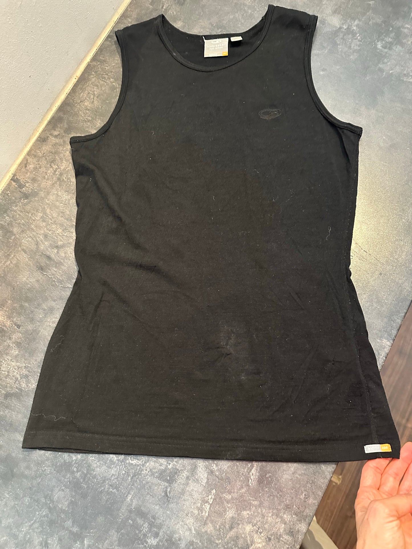 Tank Top von Icebreaker Merino (L) schwarz