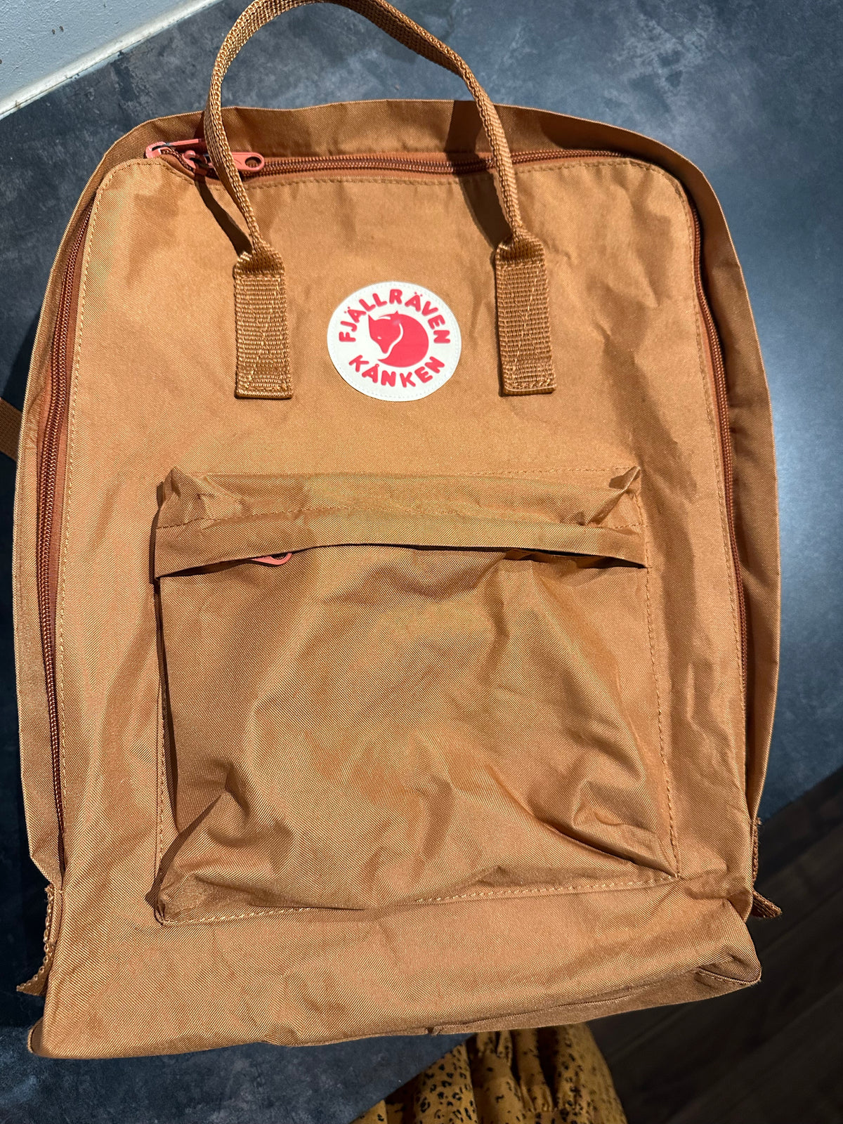 Fjällräven kanken Rucksack große Version orange