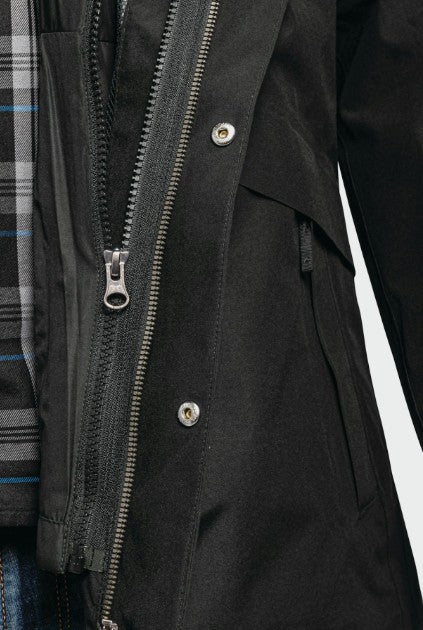 3 in 1 Jacke Schöffel XXXL/56 Herren) schwarz