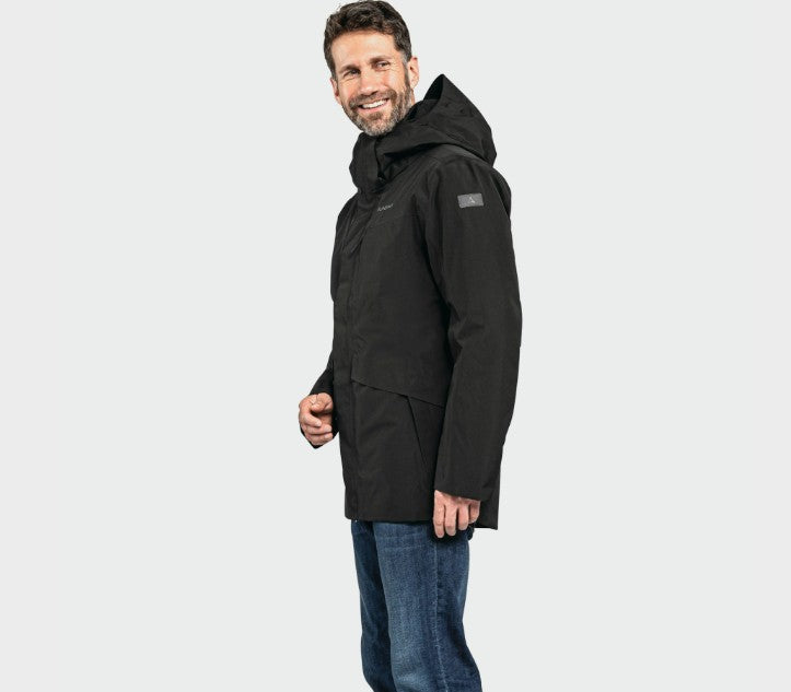3 in 1 Jacke Schöffel XXXL/56 Herren) schwarz