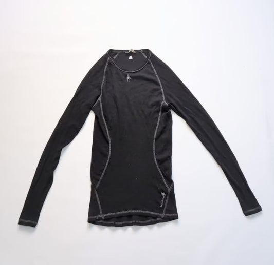Merino Longsleeve von Smartwool (Damen M) Baselayer schwarz
