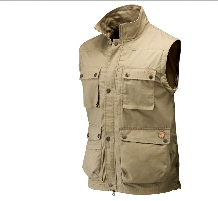 2in1 Jacke & Weste von Fjällräven G-1000 (XL Herren) beige