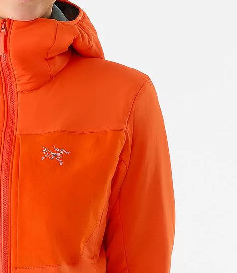 Warme Jacke von Arcteryx Proton Hoody (M Damen) orange