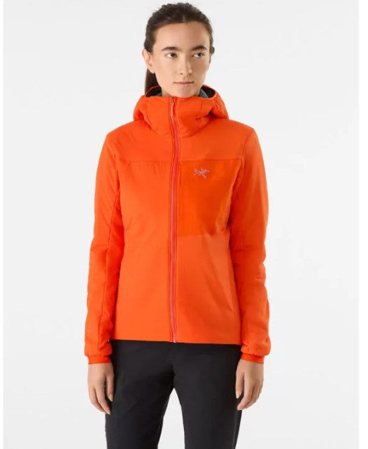 Warme Jacke von Arcteryx Proton Hoody (M Damen) orange