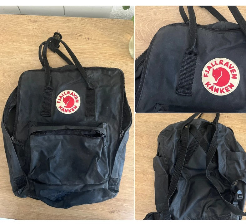 Känken Rucksack von Fjällräven schwarz - wanderlich.com