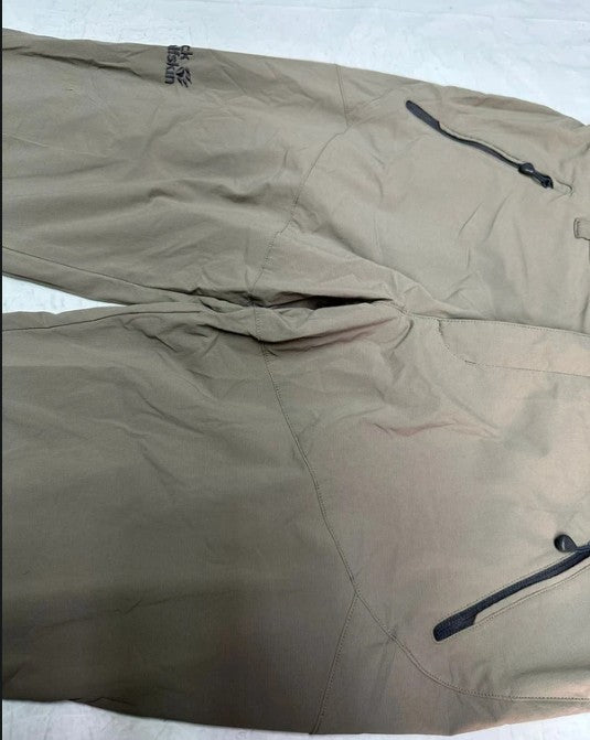Funktions- Hose (XL Herren) von Jack Wolfskin Flex Shield khaki braun - wanderlich.com