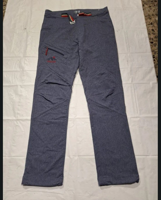 Kletter Hose von Maloja (M Herren) elastisch grau blau - wanderlich.com