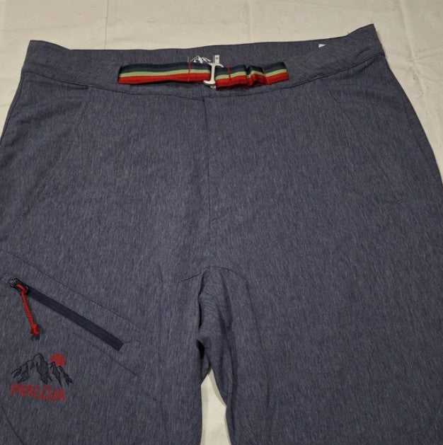 Kletter Hose von Maloja (M Herren) elastisch grau blau - wanderlich.com