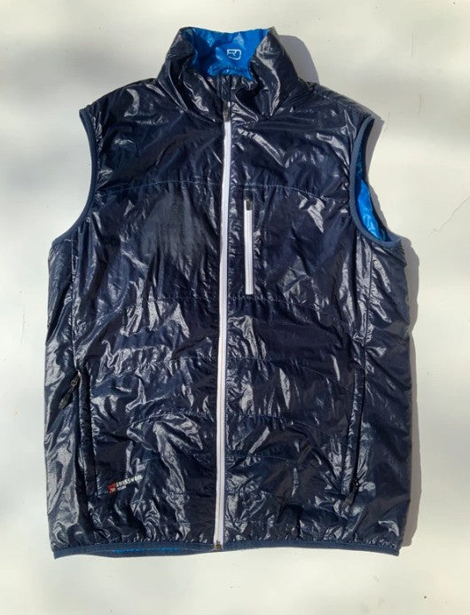 Wende Weste von Ortovox Swisswool Inside (L Herren) schwarz blau - wanderlich.com