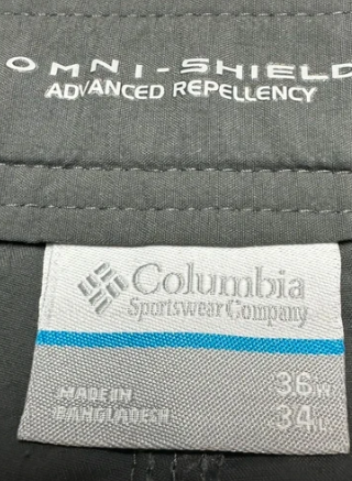 Zip Off 2in1 Hose von Columbia (XL: 52 Herren ) grau