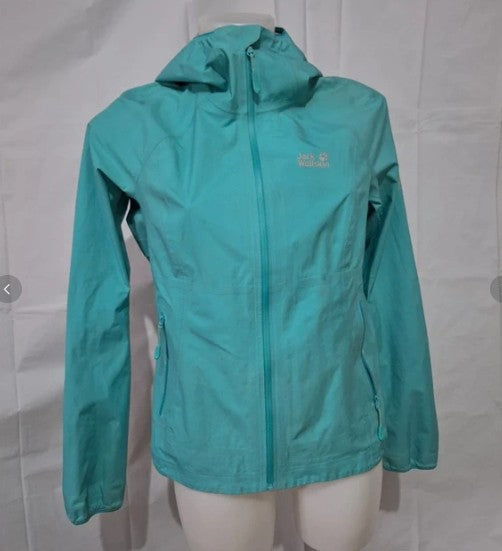 Jacke von Jack Wolfskin (S Damen) wasserdicht türkis