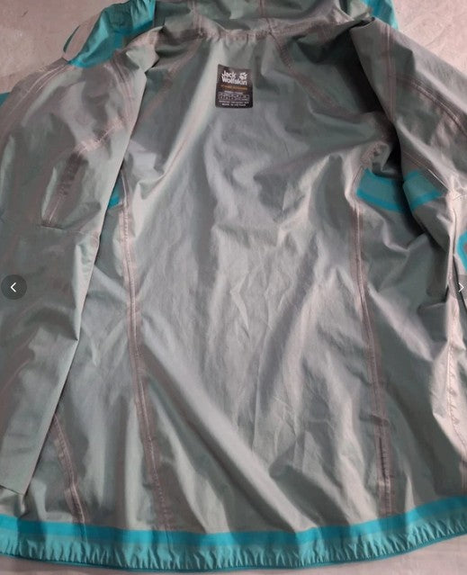 Jacke von Jack Wolfskin (S Damen) wasserdicht türkis