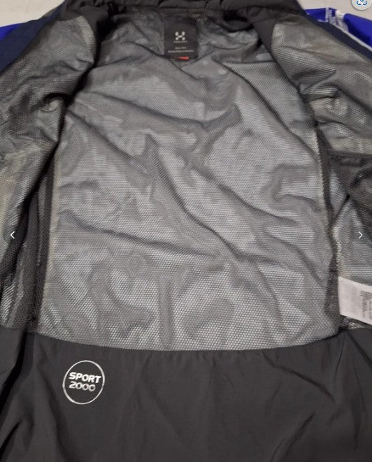 Regen Jacke von Haglöfs (S Damen) Waterproof lila marineblau