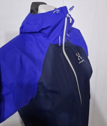 Regen Jacke von Haglöfs (S Damen) Waterproof lila marineblau