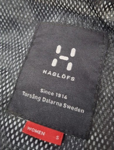 Regen Jacke von Haglöfs (S Damen) Waterproof lila marineblau