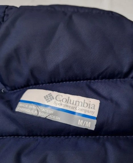 Hybrid Stepp Jacke Columbia (M Damen) Isolation Midlayer marineblau